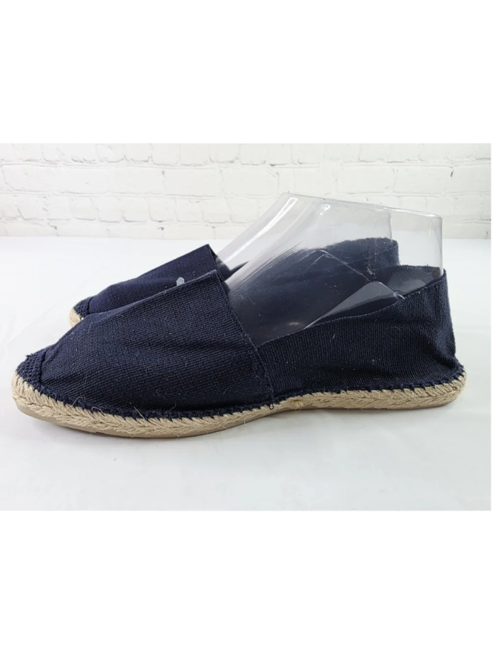 Pare Gabia Espadrilles Slip On Navy Blue Women's Size 40 9.5 - 10